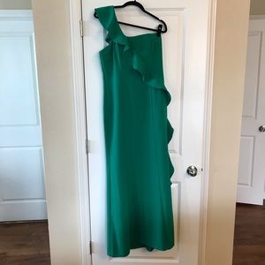 Vince Camuto One-shoulder Gown